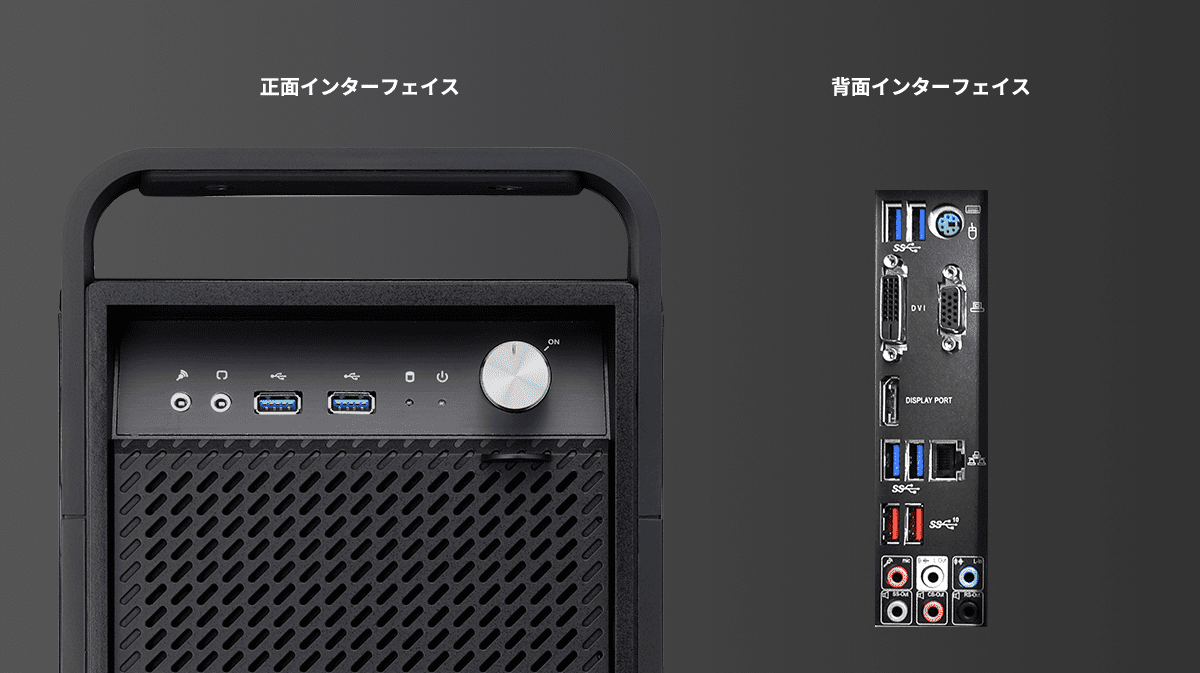 DAIV Z9,インターフェース