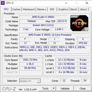 ドスパラ,GALLERIA ZA9R-R70S,Ryzen 9 3900X,性能,ベンチ