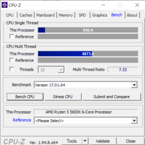 ドスパラ,GALLERIA XA5R-67XT,ガレリア,,Ryzen 5 5600H,レビュー,CPU,性能,ブログ,比較