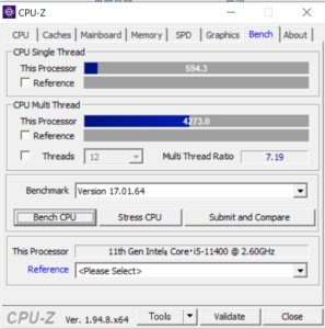 raytrek Debut,ドスパラ,レビュー,ブログ,性能,ベンチ,感想,評価,口コミ,CPU,Core i5-11400,