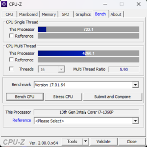 DAIV Z4,DAIV 4P,レビュー,感想,ブログ,RAW現像,動画編集,ブログ,おすすめ,比較,Core i7-1360P