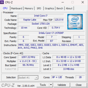 G-Tune FZ-I7G7A,レビュー,感想,口コミ,評価,ブログ,マウスコンピューター,mouse,Core i7-14700KF