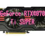 GeForce RTX4070,Ti SUPER,RTX4070,おすすめ,パソコン,写真編集,RAW現像,比較,RTX3060